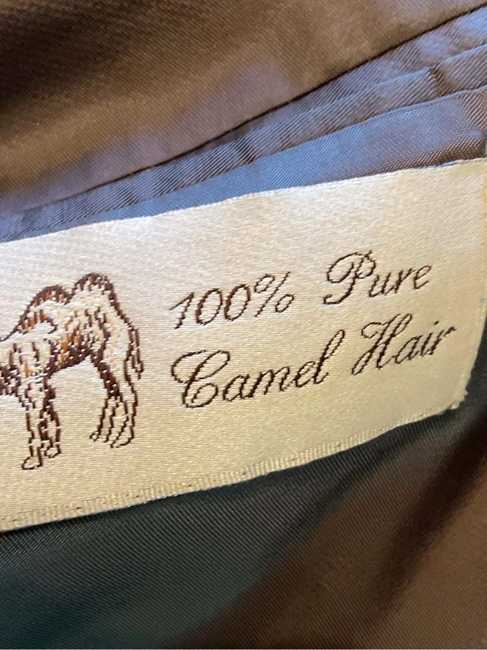 Sterling & Hunt Camel Hair Gray Sport Coat Blazer